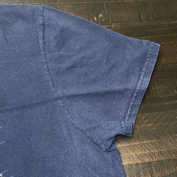 Vintage Short Sleeve Patriotic Graphic T-Shirt with Cat and Eagle - Picture 7 of 11